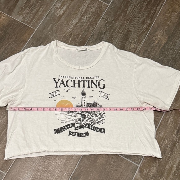 Altar'd State Cream Crop Top - Picture 6 of 9